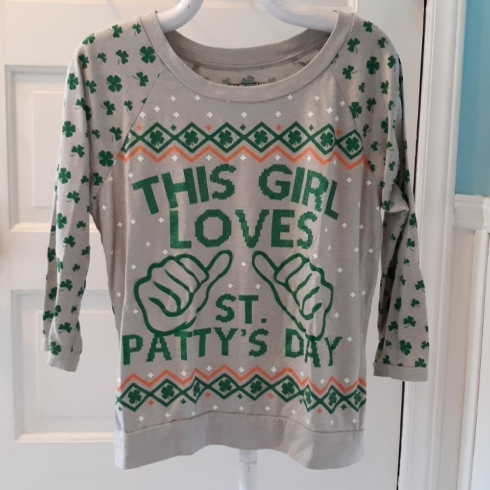 Freeze saint patty's day shirt sz 7/9